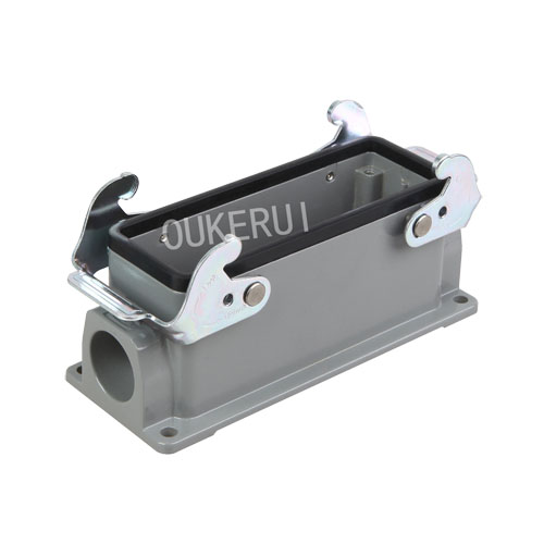 16B Montagem em Superfície M25 Plugue Duplo Alavanca de Metal Caixas de Conector para Serviço Pesado