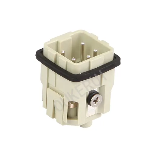 4 Pinos 10A 230/400V Inserção Macho do Conector de Serviço Pesado